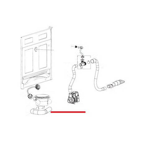 DURITE COUDEE POMPE VIDANGE ORIGINE ITW - RQ6607