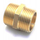 NIPPEL EGAL M/M 3/8 BRASS"