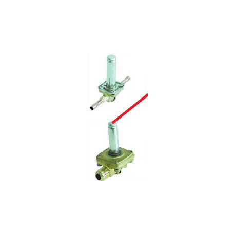 BODY OF SOLENOID DANFOSS EVR6 FITTING 10MM WITH WELD Ã˜6MM - SEQ075