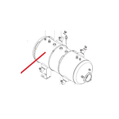 RACCORD INFERIEUR CHAUDIERE ORIGINE CIMBALI - PQ7718