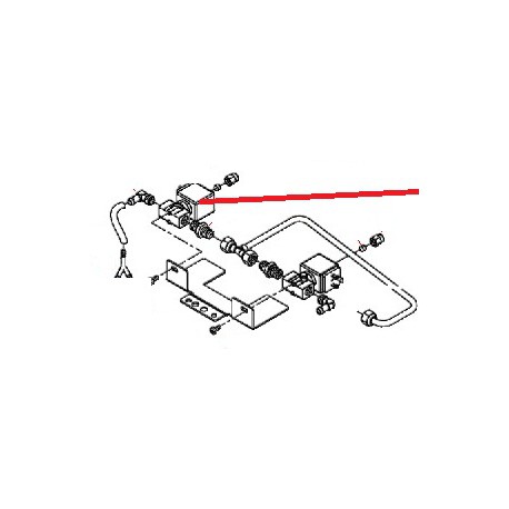 TUBO COLLEGAMENTO ELETTROVALVOLA 2GR M24 PLUS - PQ7858