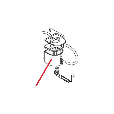 PART SUP. FITTING DRAINING GENUINE CIMBALI