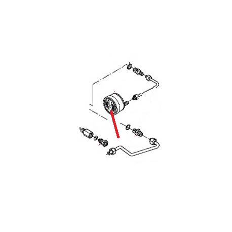 PRESSURE GAUGE TUBE M24 ORIGIN CIMBALI - PQ7878