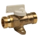 VALVOLA A GUARNIZIONE PIATTO 1/4 DI RUOTA GAS - TIQ10010