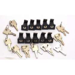 LOT OF 10 LOCK PINNINFARINA GENUINE