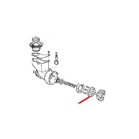 GRINDING BLADE SCREW 4X12MM - PQ418