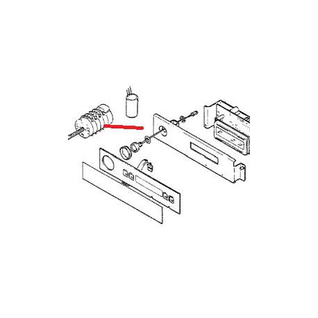 PROTECTION SENCEUR CLES ORIGINE CIMBALI - PQ487