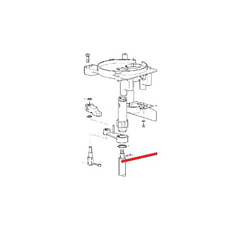CLIP PIVOT D30 ORIGINE CIMBALI - PQ6614