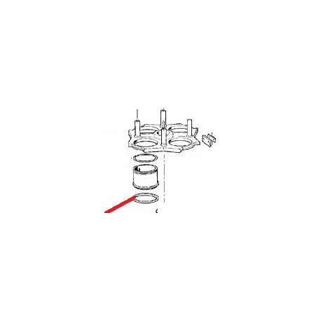 JOINT PTFE 3X45X52 ORIGINE CIMBALI - PQ6651