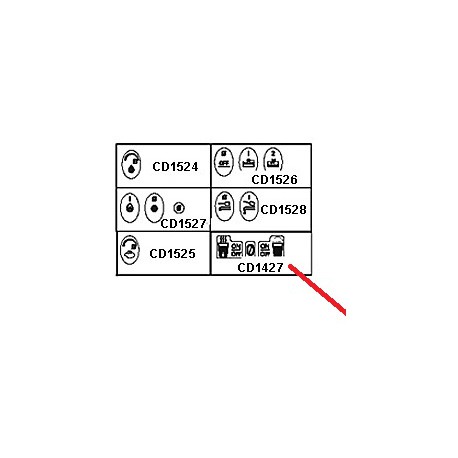 LABEL TURBOSTEAM M39 GENUINE CIMBALI