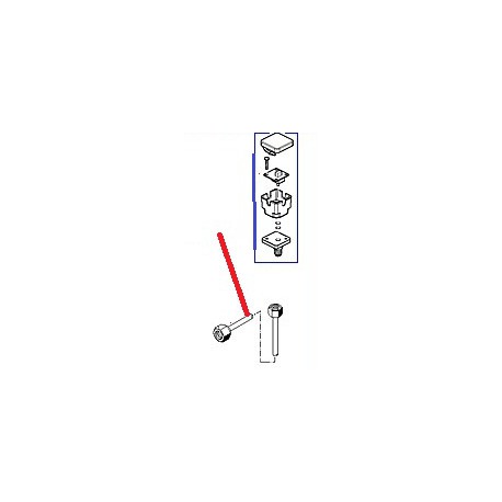 TUBE CHAUDIERE-SENSEUR ORIGINE CIMBALI - PQ6935