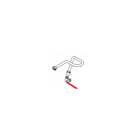TUBE ROBINET VAPEUR GAUCHE CLASSIC NEW ORIGINE CIMBALI - PQ6915