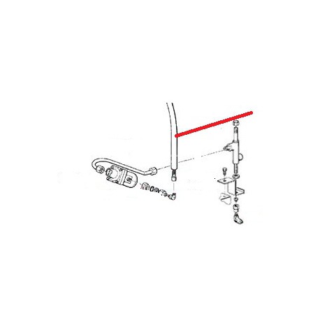 PRESSURE REDUCTION POWER HOSE ORIGIN CIMBALI - PQ6590