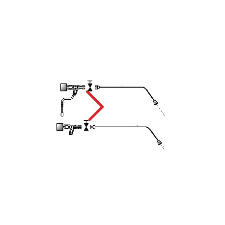 TUBE ROBINET VAPEUR DROIT ORIGINE CIMBALI - PQ6836