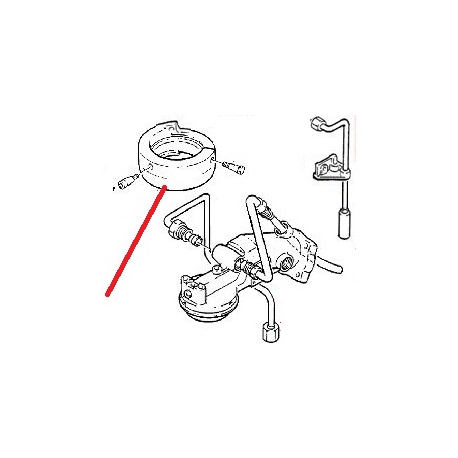 TUBE ALIMENTATION DOUBLE REFROIDISSEMENT M20/28/30 - PQ125