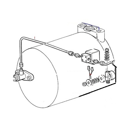 BOILER HOSE VALVE ORIGIN CIMBALI - PQ6595