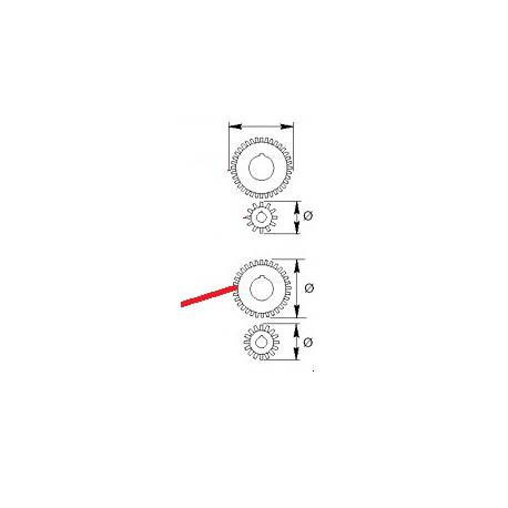 PIGNON MOTOREDUCTEUR Z32 ORIGINE CIMBALI - PQ6683