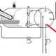 TUBE ELECTROVANNE - CHAUDIERE - PQ6702