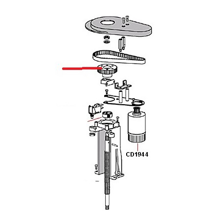 COFFEE GROUP PINION - PQ6497