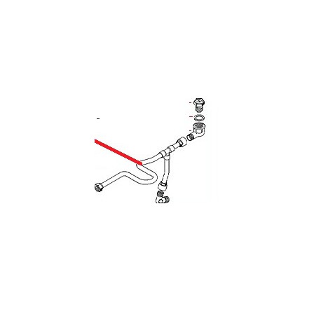 TUBE ROBINET VAPEUR GAUCHE CLASSIC OLD ORIGINE CIMBALI - PQ6916