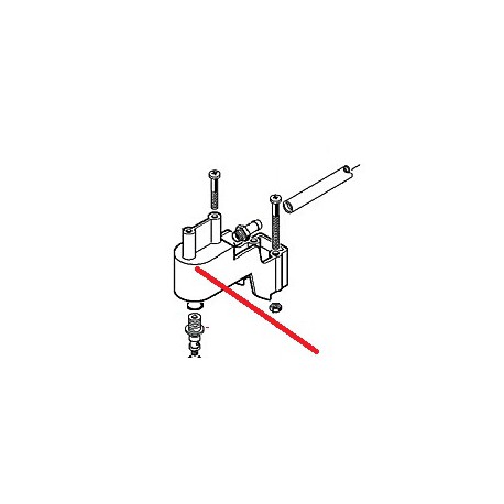 TUBE VAPEUR GAUCHE CLASSIC A.M ORIGINE CIMBALI - PQ6943