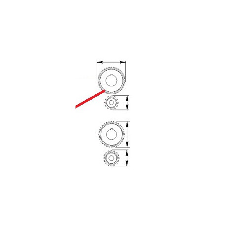 GEARMOTOR PINION Z12 ORIGIN CIMBALI - PQ6681