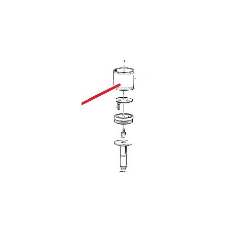 PISTON D42MM ORIGINE CIMBALI - PQ6672