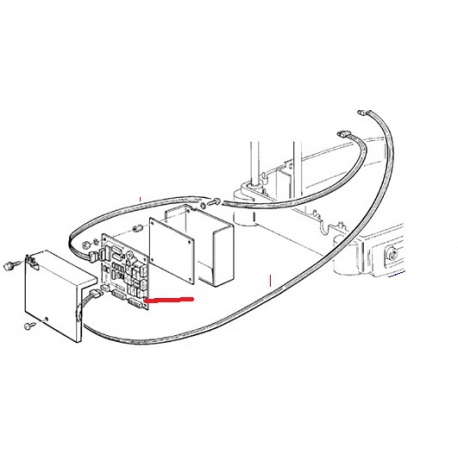 CARTE ELECTRONIQUE CPU M49 1MD ORIGINE CIMBALI - PQ448