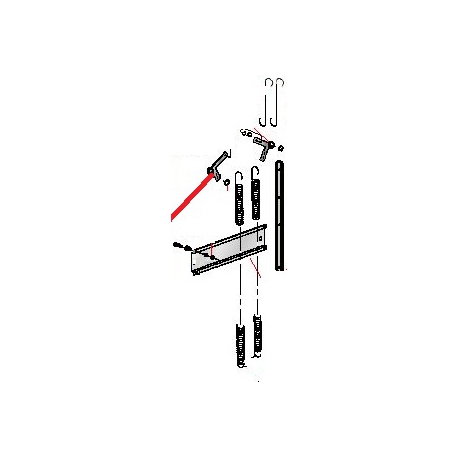 PIVOT AXE SOULEVEMENT ORIGINE DIHR - QUQ7737