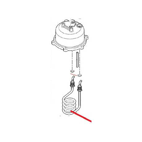 RESISTANCE 1300W 230V ORIGIN CIMBALI - PQ7724