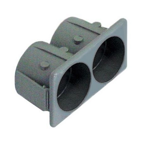 SCAFO DOPPIA BOTTONE PULSANTE 28.5X52.6MM - TIQ62452