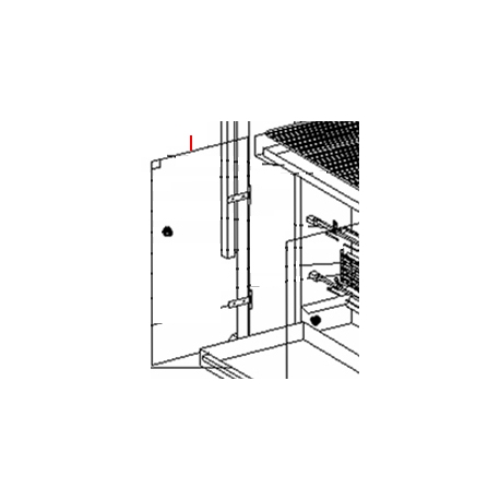 GLACE RBE 80/120 610X343.5X5 ORIGINE ROLLERGRILL - EYQ8453