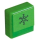 BUTTON PUSH BUTTON RINSING 23X23MM GREEN - TIQ62497