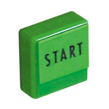 BUTTON PUSH BUTTON L:23MM L:23MM GREEN - TIQ62498