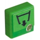 PUSH BUTTON 23X23MM FOR PUMP DRAIN GREEN ORIGIN - TIQ62499