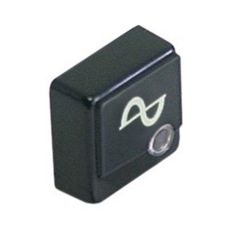 KNOPF TASTSCHALTER CYCLE 23X23MM SCHWARZ - TIQ62491