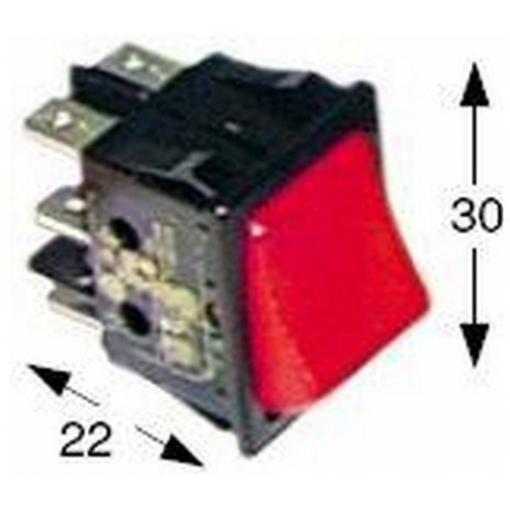 BOTON PULSADOR CALIENTE/FRIO RG - FOQ655