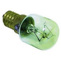 LAMP VON BACKOFEN E14 15W 230V L:75MM Ø45MM TMAXI 300øC