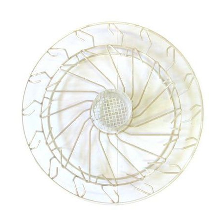 BASKET ROUND ASSIETTES 16 FLAT STRAPPING 390MM H:145MM - IQ475