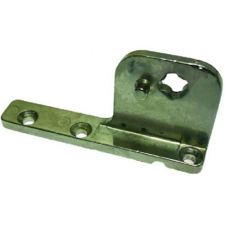 ATTACHEMENT HINGE LEFT ENTRE AXLE HOLES 80MM L:100MM - VASQ658