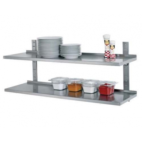 KIT ETAGERE MURALE ACIER - EEV847