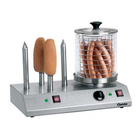 ELECTRIC HOT-DOG MACHINE 500X285XH390MM 0.96KW 230V - EEV964