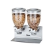 CEREALI DISPENSER DOPPIO 360X170XH395MM BOL: 3.5L - EEV973
