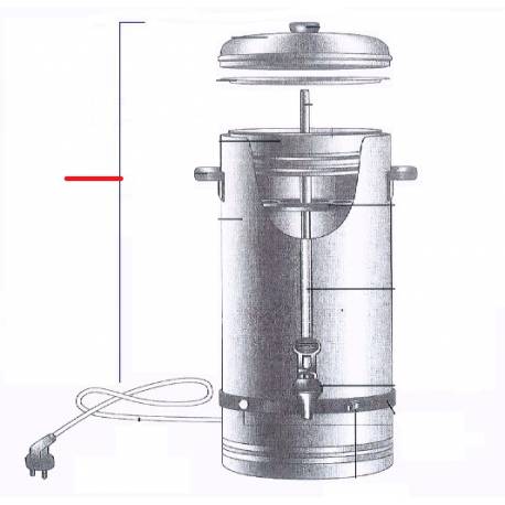 CAFETERIA INOXIDABLE 10 LITROS - GRQ6083