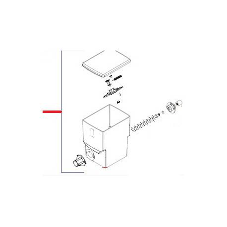 GRAND BAC PRODUIT NM 134MM ORIGINE BRAVILOR - OENQ677