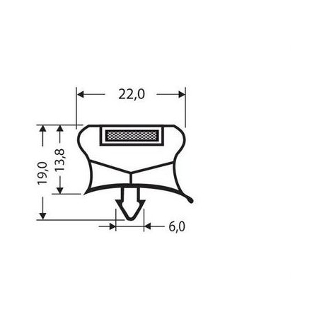 JOINT PVC A CLIPSER 2.55M GRIS - TIQ63847