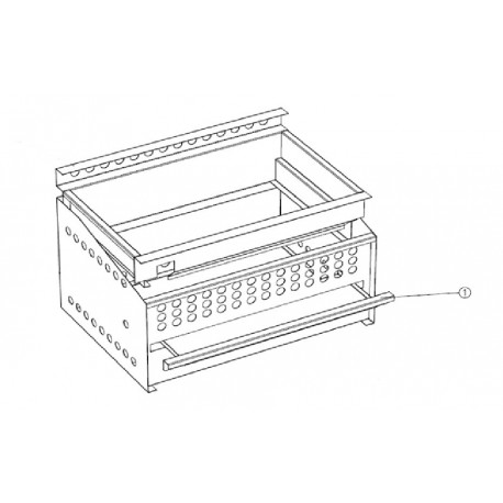 CASSETTO GRASSO GS3 ORIGINALE - TIQ10041