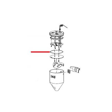 JOINT TORIQUE 74X1.78MM ORIGINE MAZZER - ZEQ41