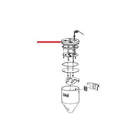 COUVERCLE PORTE-TOUCHES AVEC - ZEQ44