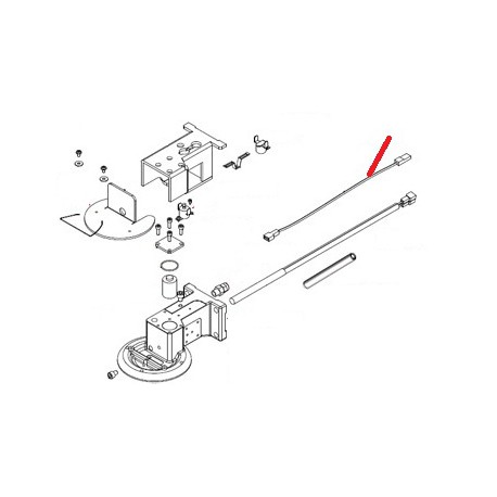 CABLE LONGEUR 20MM COSSE PLATE - FQ6402